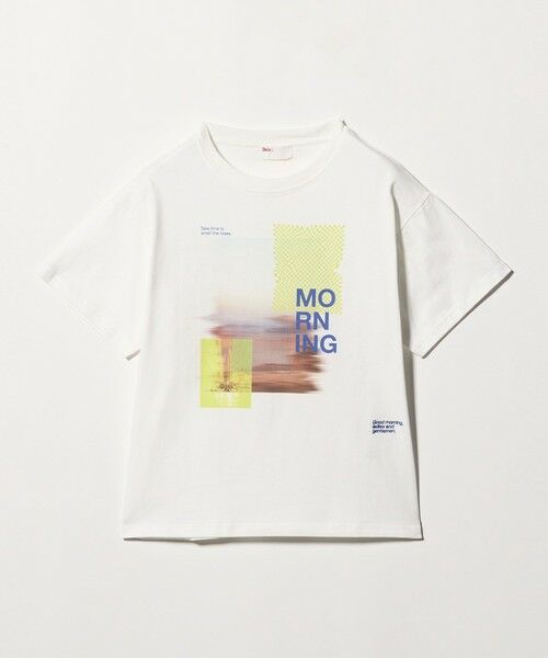 BEAUTY&YOUTH UNITED ARROWS / ビューティー&ユース ユナイテッドアローズ カットソー | 【別注】＜She is-.＞プリント Tシャツ（WHITE）