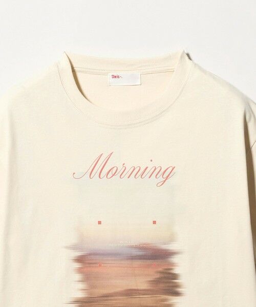 BEAUTY&YOUTH UNITED ARROWS / ビューティー&ユース ユナイテッドアローズ カットソー | 【別注】＜She is-.＞プリント Tシャツ | 詳細16