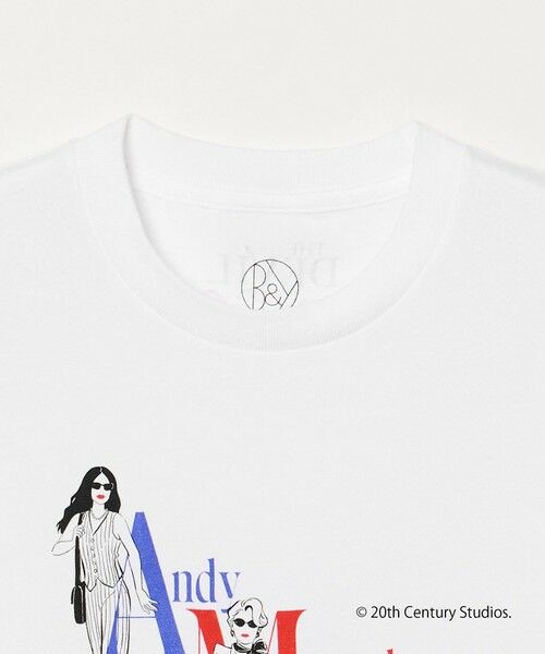 BEAUTY&YOUTH UNITED ARROWS / ビューティー&ユース ユナイテッドアローズ カットソー | 【別注】＜プラダを着た悪魔2＞ プリント Tシャツ | 詳細6