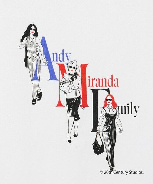 BEAUTY&YOUTH UNITED ARROWS / ビューティー&ユース ユナイテッドアローズ カットソー | 【別注】＜プラダを着た悪魔2＞ プリント Tシャツ | 詳細8