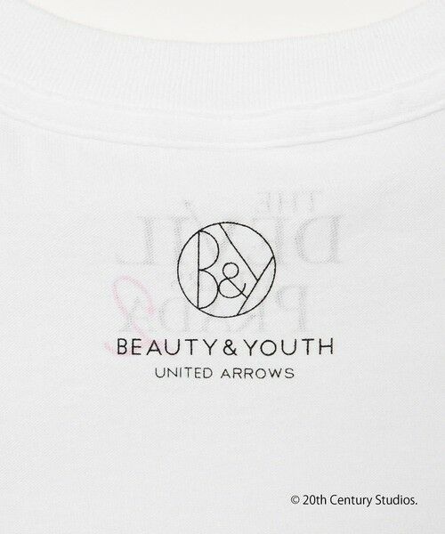 BEAUTY&YOUTH UNITED ARROWS / ビューティー&ユース ユナイテッドアローズ カットソー | 【別注】＜プラダを着た悪魔2＞ プリント Tシャツ | 詳細10