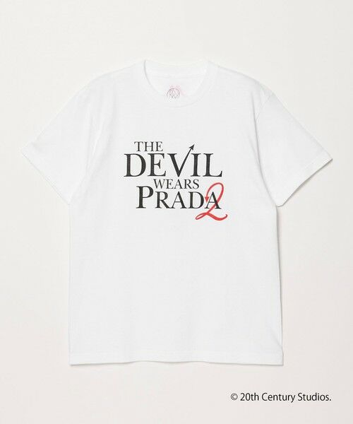 BEAUTY&YOUTH UNITED ARROWS / ビューティー&ユース ユナイテッドアローズ カットソー | 【別注】＜プラダを着た悪魔2＞ プリント Tシャツ（その他2）