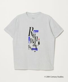 BEAUTY&YOUTH UNITED ARROWS / ビューティー&ユース ユナイテッドアローズ カットソー | 【別注】＜プラダを着た悪魔2＞ シアー プリント Tシャツ