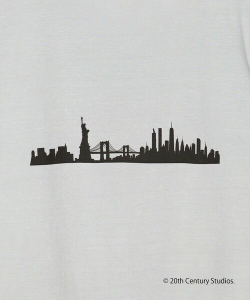 BEAUTY&YOUTH UNITED ARROWS / ビューティー&ユース ユナイテッドアローズ カットソー | 【別注】＜プラダを着た悪魔2＞ シアー プリント Tシャツ | 詳細4