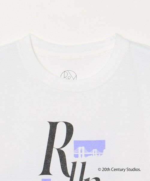 BEAUTY&YOUTH UNITED ARROWS / ビューティー&ユース ユナイテッドアローズ カットソー | 【別注】＜プラダを着た悪魔2＞ シアー プリント Tシャツ | 詳細7