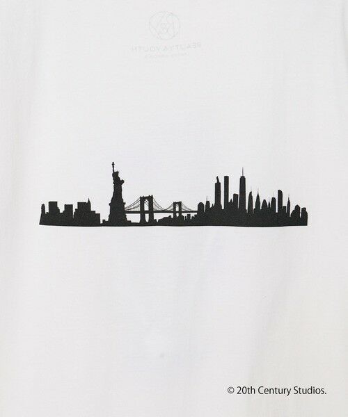 BEAUTY&YOUTH UNITED ARROWS / ビューティー&ユース ユナイテッドアローズ カットソー | 【別注】＜プラダを着た悪魔2＞ シアー プリント Tシャツ | 詳細9