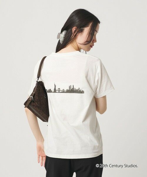 BEAUTY&YOUTH UNITED ARROWS / ビューティー&ユース ユナイテッドアローズ カットソー | 【別注】＜プラダを着た悪魔2＞ シアー プリント Tシャツ | 詳細7