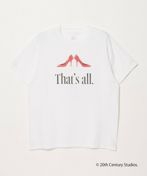 BEAUTY&YOUTH UNITED ARROWS / ビューティー&ユース ユナイテッドアローズ カットソー | 【別注】＜プラダを着た悪魔2＞ シアー プリント Tシャツ（その他2）