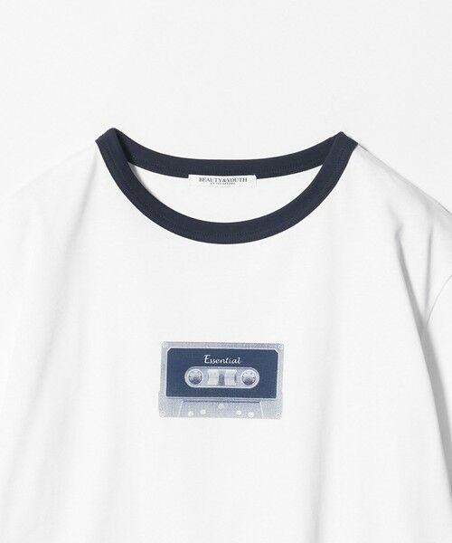 BEAUTY&YOUTH UNITED ARROWS / ビューティー&ユース ユナイテッドアローズ カットソー | 【WEB限定】グラフィック リンガーTシャツ | 詳細1