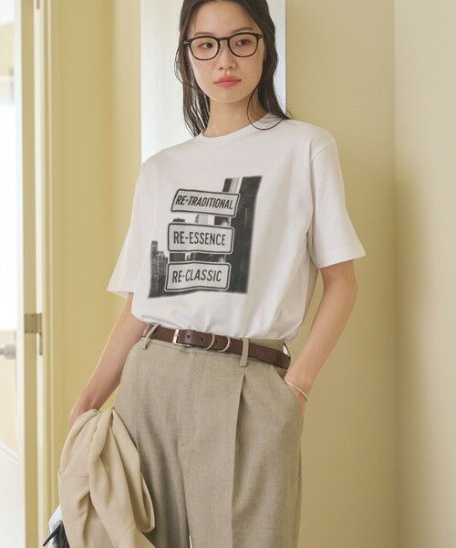 BEAUTY&YOUTH UNITED ARROWS / ビューティー&ユース ユナイテッドアローズ カットソー | 【WEB限定】フォトプリントTシャツ | 詳細1