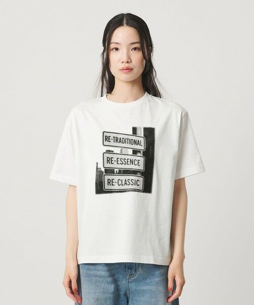 BEAUTY&YOUTH UNITED ARROWS / ビューティー&ユース ユナイテッドアローズ カットソー | 【WEB限定】フォトプリントTシャツ | 詳細7