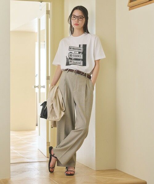 BEAUTY&YOUTH UNITED ARROWS / ビューティー&ユース ユナイテッドアローズ カットソー | 【WEB限定】フォトプリントTシャツ | 詳細2