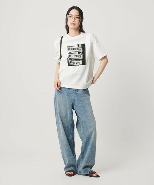BEAUTY&YOUTH UNITED ARROWS / ビューティー&ユース ユナイテッドアローズ カットソー | 【WEB限定】フォトプリントTシャツ | 詳細6