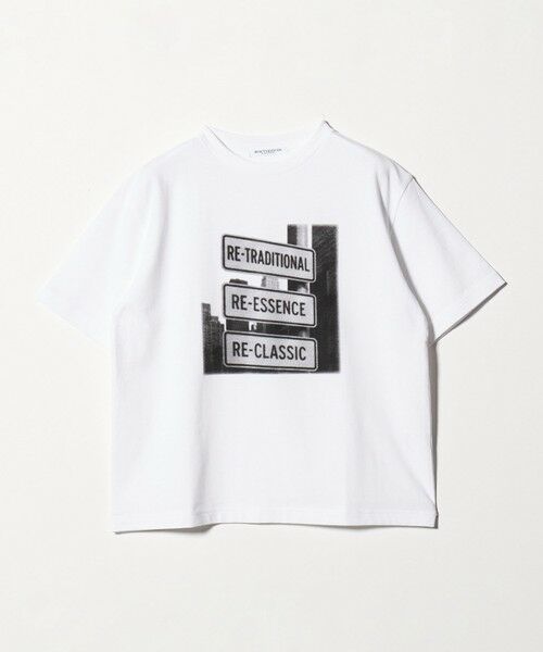 BEAUTY&YOUTH UNITED ARROWS / ビューティー&ユース ユナイテッドアローズ カットソー | 【WEB限定】フォトプリントTシャツ（OFF WHITE）