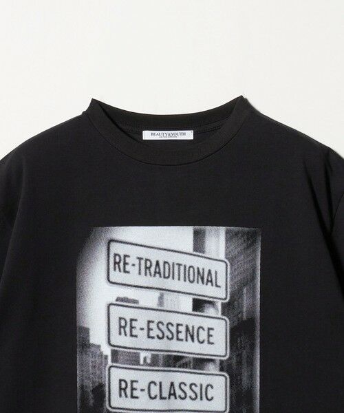 BEAUTY&YOUTH UNITED ARROWS / ビューティー&ユース ユナイテッドアローズ カットソー | 【WEB限定】フォトプリントTシャツ | 詳細5