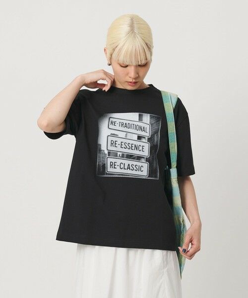 BEAUTY&YOUTH UNITED ARROWS / ビューティー&ユース ユナイテッドアローズ カットソー | 【WEB限定】フォトプリントTシャツ | 詳細14