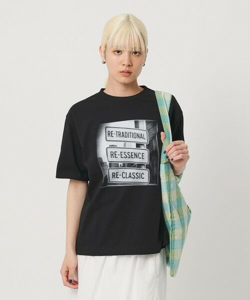 BEAUTY&YOUTH UNITED ARROWS / ビューティー&ユース ユナイテッドアローズ カットソー | 【WEB限定】フォトプリントTシャツ | 詳細15
