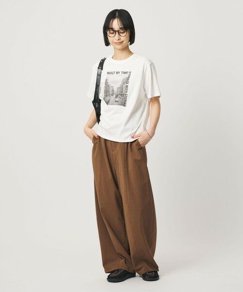 BEAUTY&YOUTH UNITED ARROWS / ビューティー&ユース ユナイテッドアローズ カットソー | 【WEB限定 Wardrobe DAILY MINIMAL】フォトプリントTシャツ | 詳細2