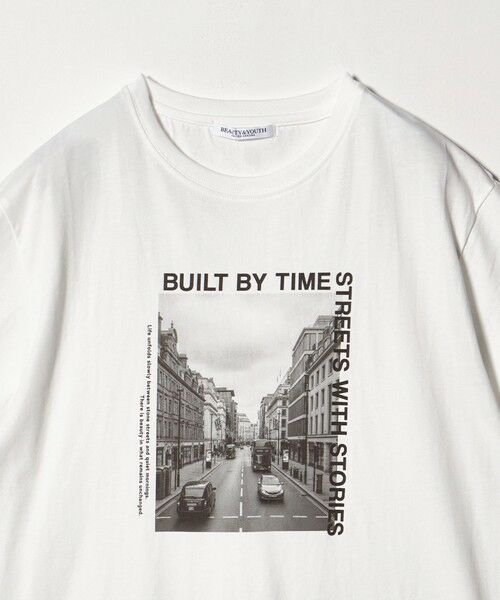 BEAUTY&YOUTH UNITED ARROWS / ビューティー&ユース ユナイテッドアローズ カットソー | 【WEB限定 Wardrobe DAILY MINIMAL】フォトプリントTシャツ | 詳細1