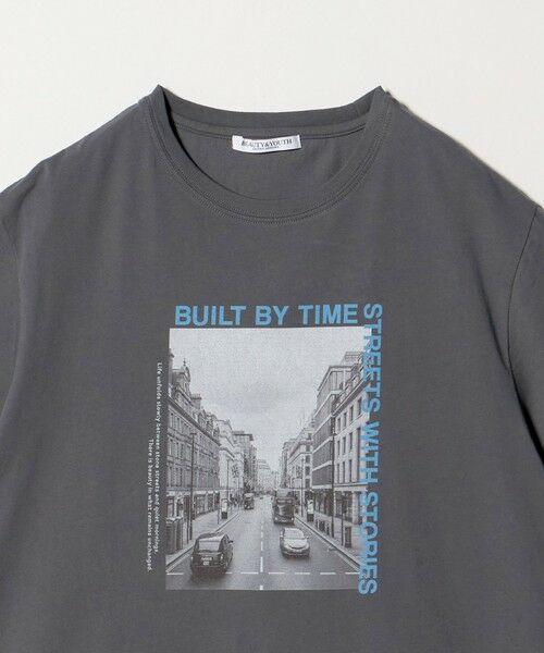 BEAUTY&YOUTH UNITED ARROWS / ビューティー&ユース ユナイテッドアローズ カットソー | 【WEB限定 Wardrobe DAILY MINIMAL】フォトプリントTシャツ | 詳細5