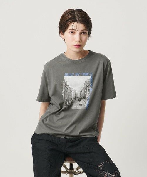BEAUTY&YOUTH UNITED ARROWS / ビューティー&ユース ユナイテッドアローズ カットソー | 【WEB限定 Wardrobe DAILY MINIMAL】フォトプリントTシャツ | 詳細13