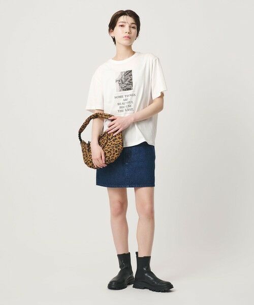 BEAUTY&YOUTH UNITED ARROWS / ビューティー&ユース ユナイテッドアローズ カットソー | 【WEB限定 Wardrobe DAILY MINIMAL】フォトプリントTシャツ | 詳細24