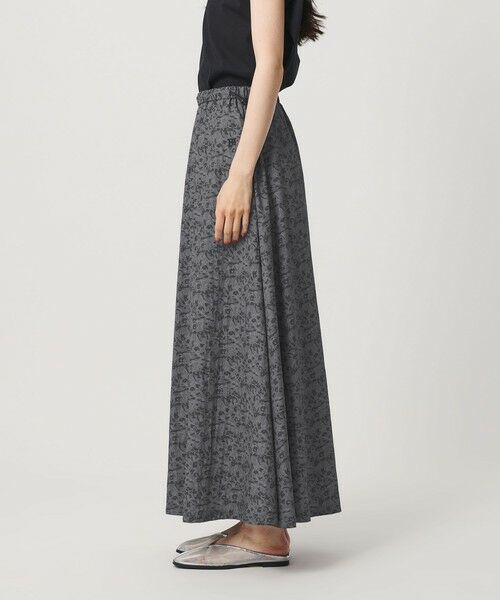 BEAUTY&YOUTH UNITED ARROWS / ビューティー&ユース ユナイテッドアローズ ミニ・ひざ丈スカート | 【別注】＜Charcoal＞フレア スカート 遮熱 UVカット 接触冷感 吸水速乾 | 詳細5