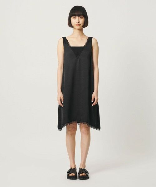 BEAUTY&YOUTH UNITED ARROWS / ビューティー&ユース ユナイテッドアローズ ロング・マキシ丈ワンピース | レース ノースリーブ ミニワンピース ウォッシャブル | 詳細13