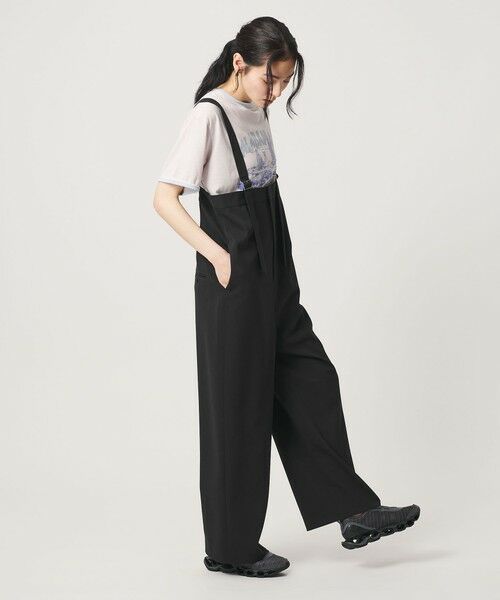 BEAUTY&YOUTH UNITED ARROWS / ビューティー&ユース ユナイテッドアローズ サロペット・オールインワン | ベルトストラップ オールインワン ウォッシャブル | 詳細1