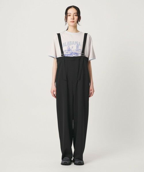 BEAUTY&YOUTH UNITED ARROWS / ビューティー&ユース ユナイテッドアローズ サロペット・オールインワン | ベルトストラップ オールインワン ウォッシャブル | 詳細4