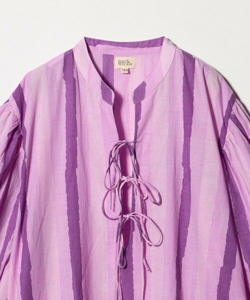 BEAUTY&YOUTH UNITED ARROWS / ビューティー&ユース ユナイテッドアローズ ロング・マキシ丈ワンピース | ＜par&escala＞TERE ストライプ ドレス | 詳細2