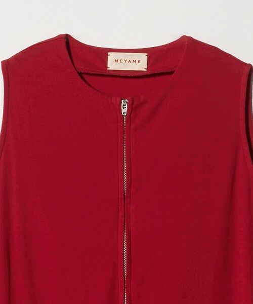 BEAUTY&YOUTH UNITED ARROWS / ビューティー&ユース ユナイテッドアローズ サロペット・オールインワン | ＜MEYAME＞ハーフジップ オールインワン | 詳細4