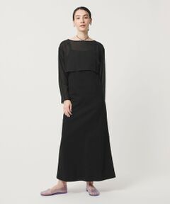 BEAUTY&YOUTH UNITED ARROWS / ビューティー&ユース ユナイテッドアローズ ロング・マキシ丈ワンピース | 【WEB限定】シアートップス＆キャミソールワンピースセット