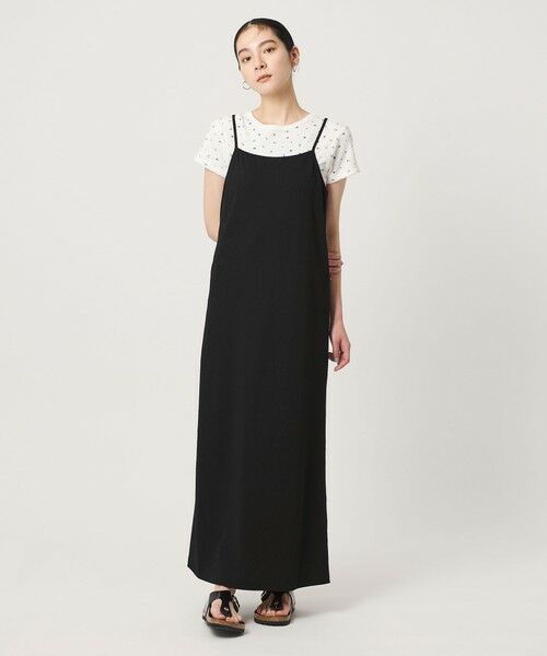 BEAUTY&YOUTH UNITED ARROWS / ビューティー&ユース ユナイテッドアローズ ロング・マキシ丈ワンピース | 【WEB限定】シアートップス＆キャミソールワンピースセット | 詳細1