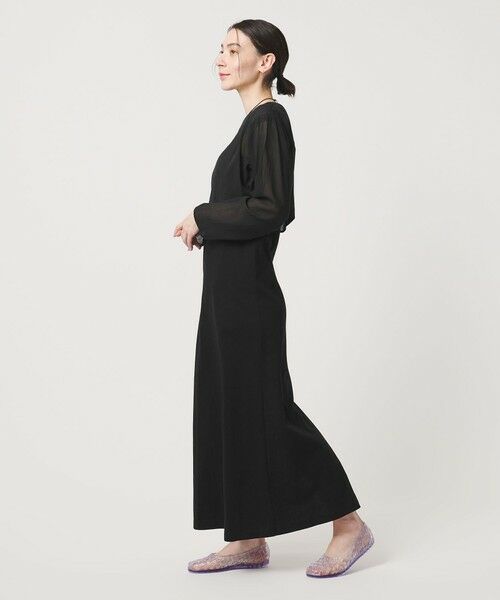 BEAUTY&YOUTH UNITED ARROWS / ビューティー&ユース ユナイテッドアローズ ロング・マキシ丈ワンピース | 【WEB限定】シアートップス＆キャミソールワンピースセット | 詳細2