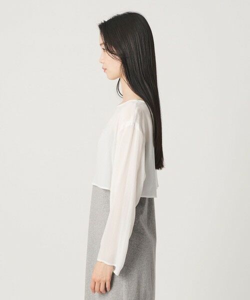 BEAUTY&YOUTH UNITED ARROWS / ビューティー&ユース ユナイテッドアローズ ロング・マキシ丈ワンピース | 【WEB限定】シアートップス＆キャミソールワンピースセット | 詳細18