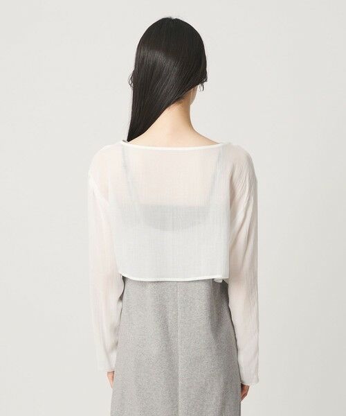BEAUTY&YOUTH UNITED ARROWS / ビューティー&ユース ユナイテッドアローズ ロング・マキシ丈ワンピース | 【WEB限定】シアートップス＆キャミソールワンピースセット | 詳細19