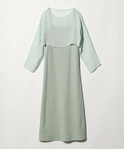 BEAUTY&YOUTH UNITED ARROWS / ビューティー&ユース ユナイテッドアローズ ロング・マキシ丈ワンピース | 【WEB限定】シアートップス＆キャミソールワンピースセット | 詳細29