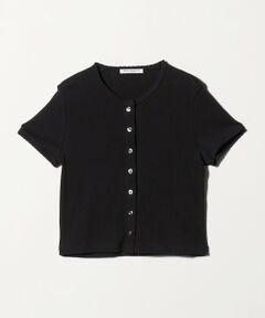BEAUTY&YOUTH UNITED ARROWS / ビューティー&ユース ユナイテッドアローズ カーディガン・ボレロ | コットン パターンメッシュ ショートスリーブ カーディガン ウォッシャブル