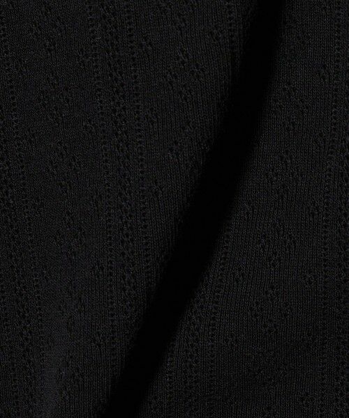 BEAUTY&YOUTH UNITED ARROWS / ビューティー&ユース ユナイテッドアローズ カーディガン・ボレロ | コットン パターンメッシュ ショートスリーブ カーディガン ウォッシャブル | 詳細2