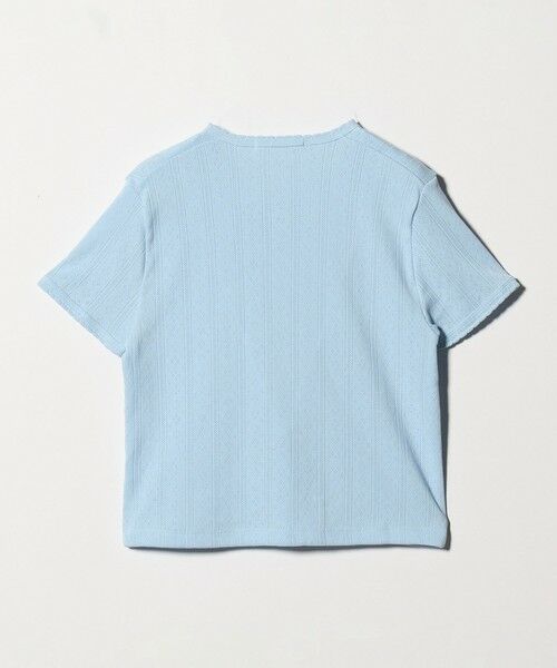 BEAUTY&YOUTH UNITED ARROWS / ビューティー&ユース ユナイテッドアローズ カーディガン・ボレロ | コットン パターンメッシュ ショートスリーブ カーディガン ウォッシャブル | 詳細3