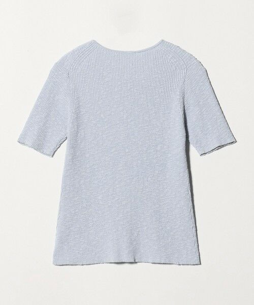 BEAUTY&YOUTH UNITED ARROWS / ビューティー&ユース ユナイテッドアローズ カーディガン・ボレロ | 麻ブレンド スラブ フロントボタン ショートスリーブ カーディガン ウォッシャブル | 詳細22