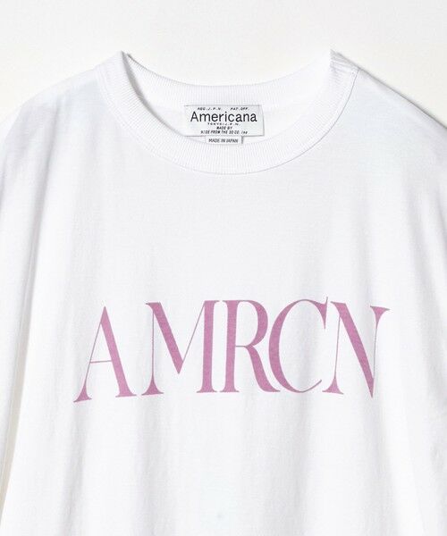 BEAUTY&YOUTH UNITED ARROWS / ビューティー&ユース ユナイテッドアローズ Tシャツ | ＜Americana＞ロールアップ プリントTシャツ | 詳細2