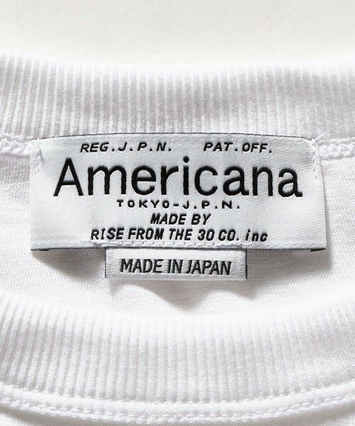 BEAUTY&YOUTH UNITED ARROWS / ビューティー&ユース ユナイテッドアローズ Tシャツ | ＜Americana＞ロールアップ プリントTシャツ | 詳細8