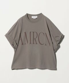 BEAUTY&YOUTH UNITED ARROWS / ビューティー&ユース ユナイテッドアローズ Tシャツ | ＜Americana＞ロールアップ クロップド Tシャツ