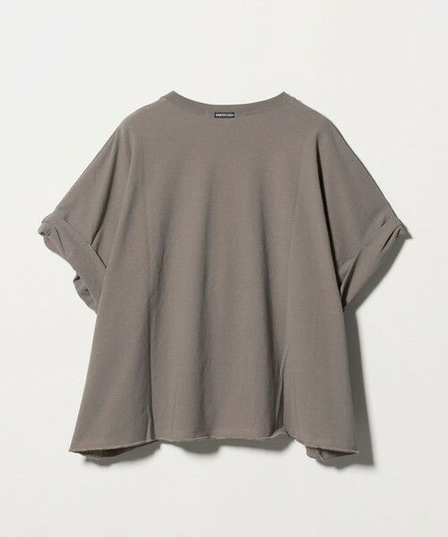 BEAUTY&YOUTH UNITED ARROWS / ビューティー&ユース ユナイテッドアローズ Tシャツ | ＜Americana＞ロールアップ クロップド Tシャツ | 詳細1