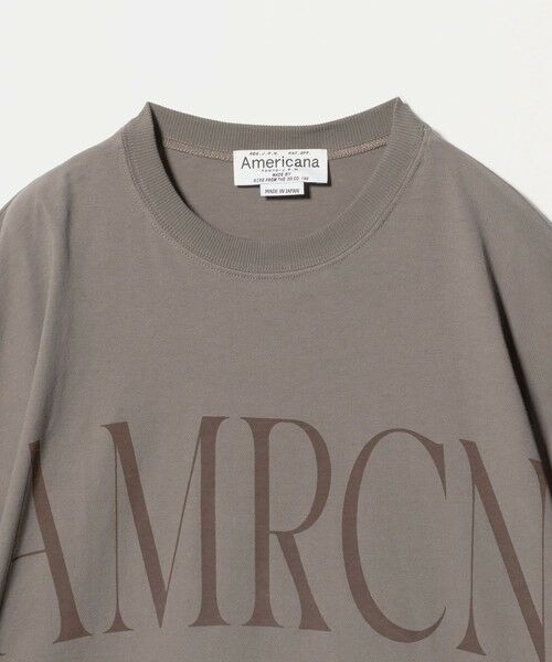 BEAUTY&YOUTH UNITED ARROWS / ビューティー&ユース ユナイテッドアローズ Tシャツ | ＜Americana＞ロールアップ クロップド Tシャツ | 詳細2