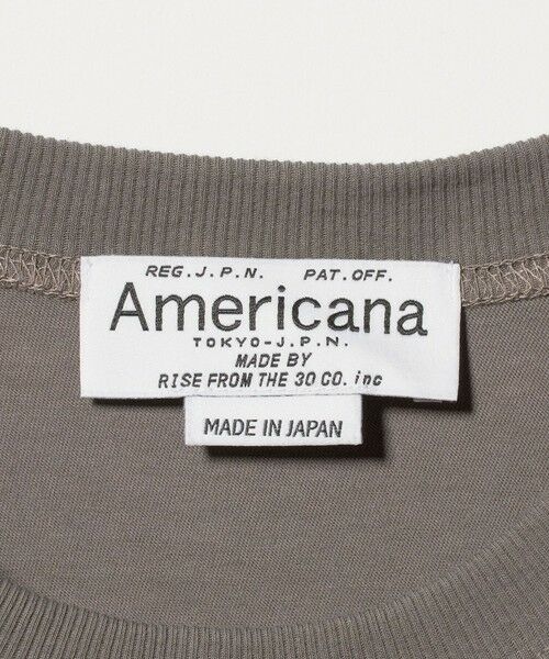 BEAUTY&YOUTH UNITED ARROWS / ビューティー&ユース ユナイテッドアローズ Tシャツ | ＜Americana＞ロールアップ クロップド Tシャツ | 詳細8