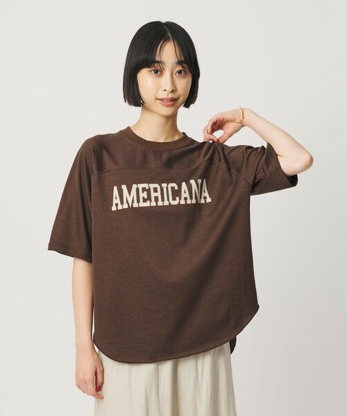 BEAUTY&YOUTH UNITED ARROWS / ビューティー&ユース ユナイテッドアローズ Tシャツ | ＜Americana＞フットボール Tシャツ | 詳細12