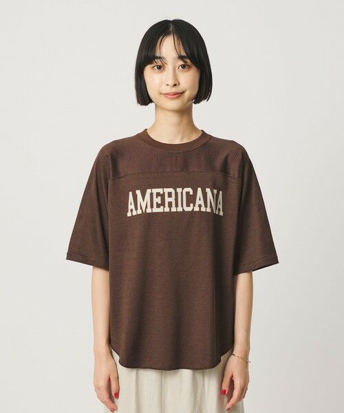 BEAUTY&YOUTH UNITED ARROWS / ビューティー&ユース ユナイテッドアローズ Tシャツ | ＜Americana＞フットボール Tシャツ | 詳細15